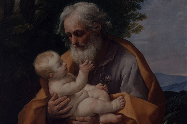St Joseph with Infant Christ in his Arms
*oil on canvas
*126 x 101 cm
*1620s